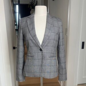 ZARA Plaid Tailored Blazer – Size EUR 34 / US 2 – NWOT